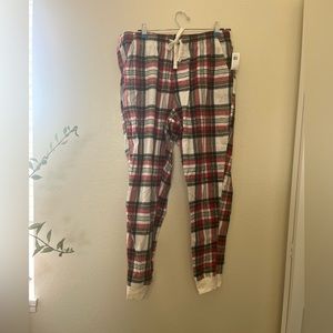 Old Navy holiday plaid new with tags match the fam pj pants